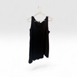 Eileen Fisher A Symmetrical Black Top